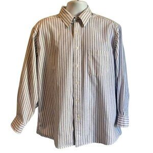 Amherst and Brock Executive Oxford Dress Shirt Neck Size 17
